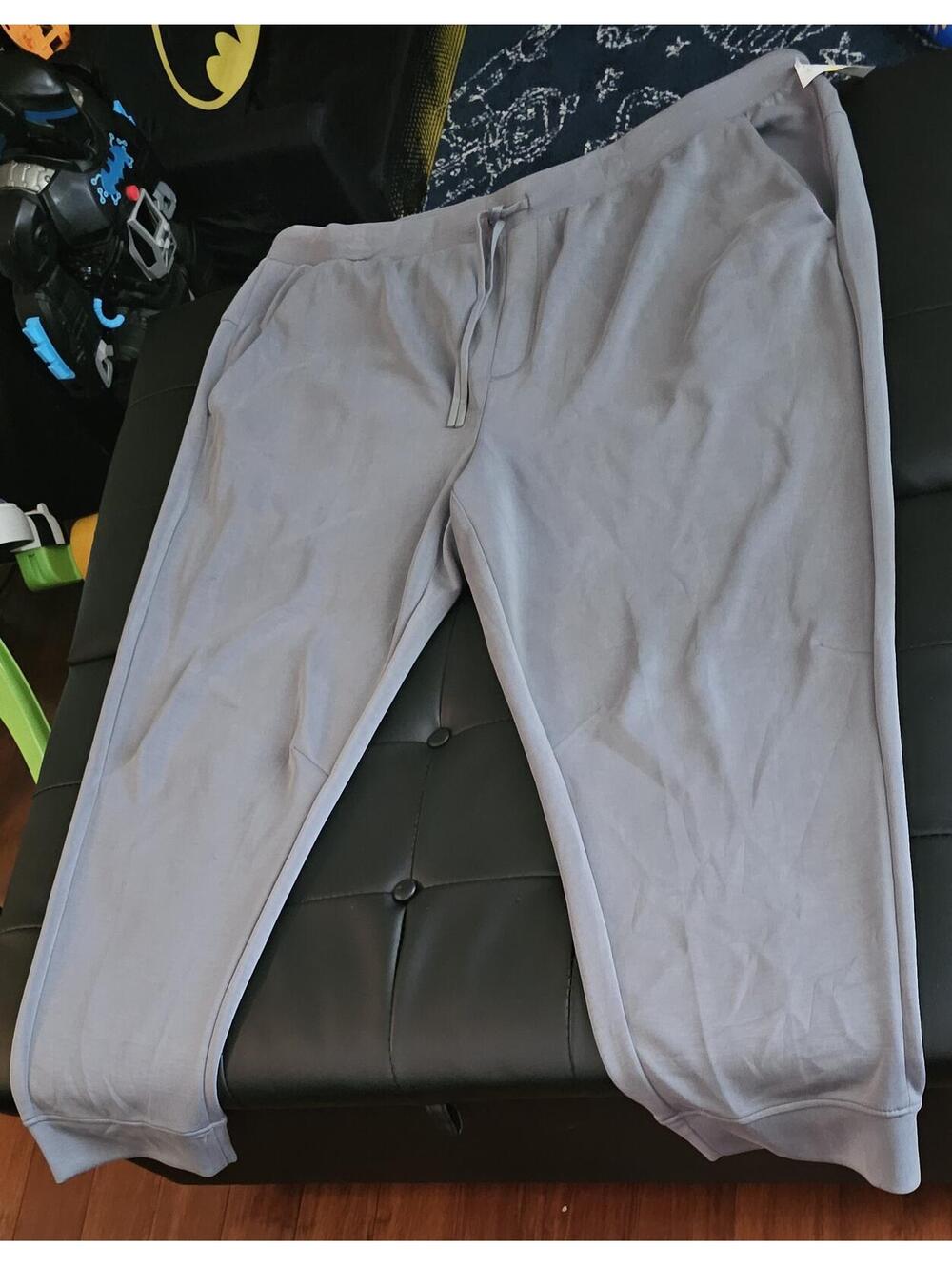 Mens 3x athletic works scuba knit joggers pants new